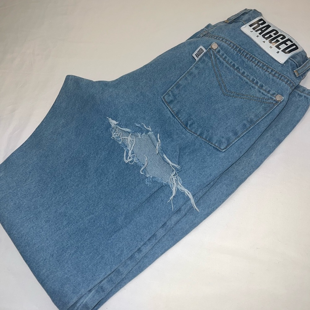 Brand New Ragged Priest Butt Rip Jeans